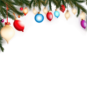 Christmas Lights Border PNG djo PNG