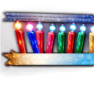 Christmas Lights Border PNG och PNG image with transparent background