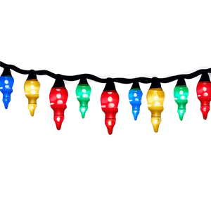 Christmas Lights Border PNG vqf PNG