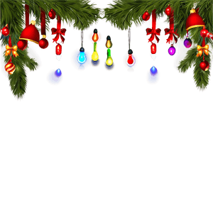Christmas Lights Decoration PNG gms8 PNG image with transparent background