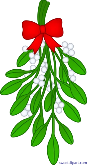 Christmas Mistletoe Clipart PNG Image