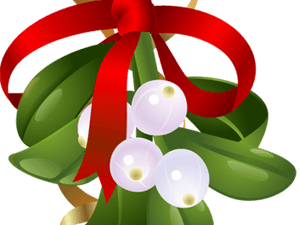Christmas Bell Clipart Mistletoe - Christmas Mistletoe Png Transparent PNG with transparent background