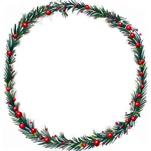 Christmas Photo Border Png Yvj54 PNG Image