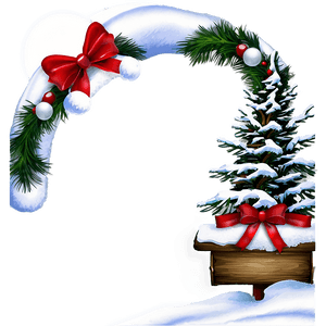 Christmas Photo Frame PNG dty PNG