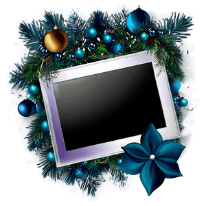 Christmas Photo Frame PNG pie PNG