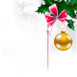 Christmas Theme Corner PNG 1 PNG with transparent background