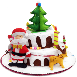 Unique Christmas Cake, HD Png Download PNG image with transparent background
