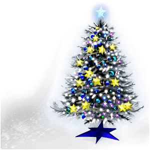 christmas tree a PNG with transparent background