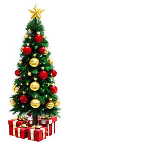 christmas tree b PNG with transparent background