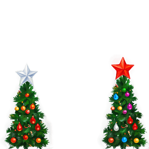 christmas tree c PNG with transparent background