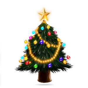 Christmas Tree Lights PNG 05032024 PNG image with transparent background