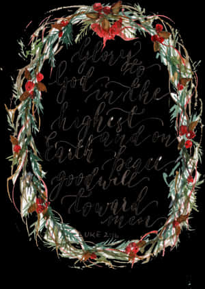 Transparent Christmas Wreath Transparent Background - Wreath, HD Png Download PNG with transparent background