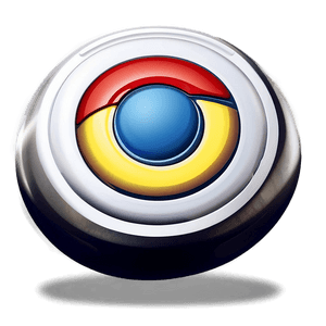 Chrome Logo White PNG 06112024 PNG image with transparent background