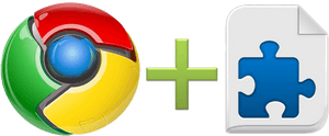 Chrome Plus Extension Icon PNG image with transparent background