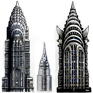 Chrysler Building Ornamental Gargoyles Png Jtc PNG Image