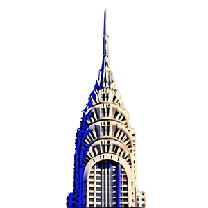 Chrysler Building Spire Close-up Png 14 PNG Image