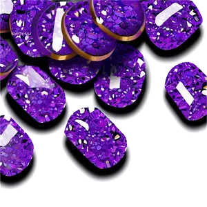 Chunky Purple Glitter Png 06252024 PNG Image