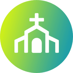 Church Icon Green Png, Transparent Png PNG image with transparent background