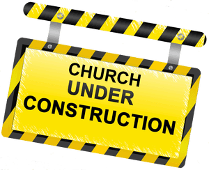 Church Clipart Church Construction - Church Under Construction Clipart, HD Png Download PNG image with transparent background