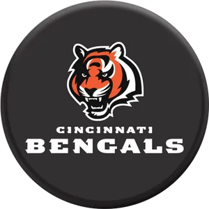 Cincinnati Bengals Logo Button PNG Image