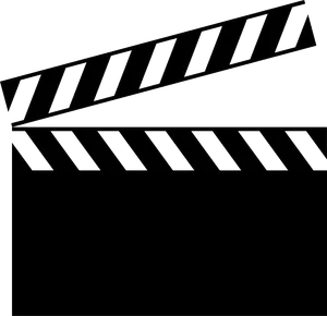 Cinema Clapperboard Icon PNG Image