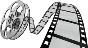 Cinema Film Reeland Strip PNG Image