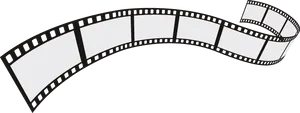 Cinema Filmstrip Graphic PNG Image