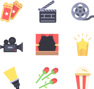 Movie Elements Png Icon, Transparent Png PNG image with transparent background