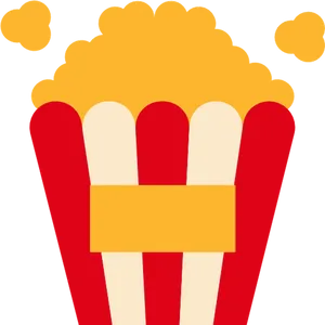 Cinema Popcorn Icon PNG Image