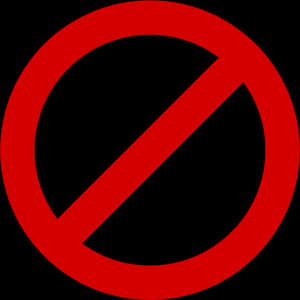 Circle With Slash Png - Red Circle With Slash Png, Transparent Png PNG image with transparent background