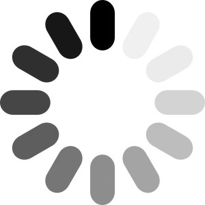 Circular Loading Animation Black Background PNG Image