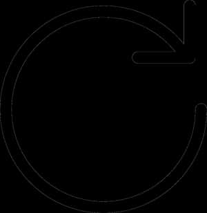 Circular Loading Icon Black Background PNG image with transparent background