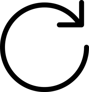 Circular Loading Icon Black Background PNG Image