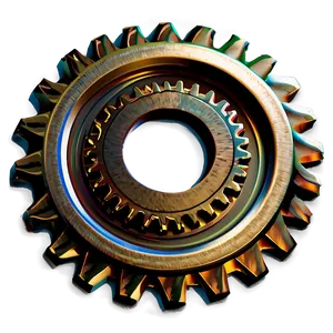 Circular Metal Cog Png Acb PNG Image