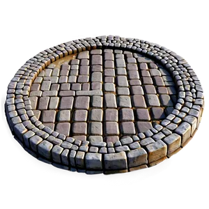 Circular Paving Design Png 06272024 PNG Image