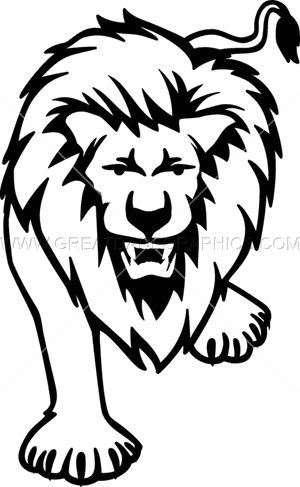 Circus Lion Png Black And White - Lion Drawing Transparent, Png Download PNG image with transparent background
