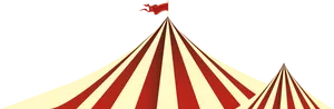 Circus Tent Peak Festival Graphic PNG Image