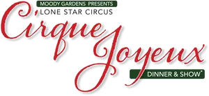 Cirque Joyeux Dinner Show Logo PNG Image