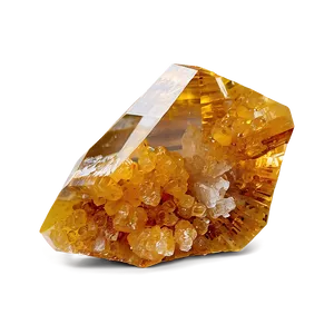 Citrine Mineral Specimen Png 8 PNG Image