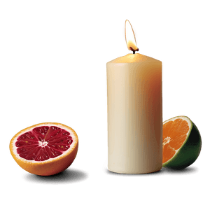Citrus Blend Candle PNG mpm37 PNG image with transparent background