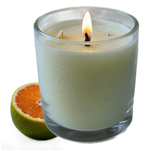 Citrus Blend Candle PNG mqu74 PNG image with transparent background