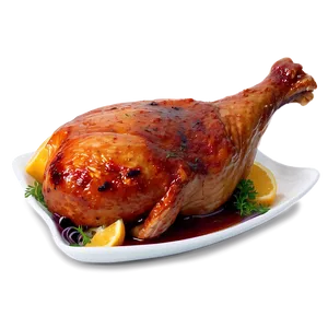 Citrus Glazed Turkey Leg Png 71 PNG Image