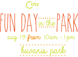 City Church Fun Day Park Event Flyer PNG Image