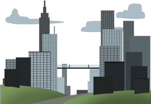City, Cityscape, Skyscraper, Architecture, Building - Commercial Building, HD Png Download PNG image with transparent background