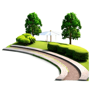 City Park Path PNG 11 PNG with transparent background