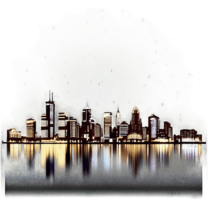 City Skyline at Night Picture PNG hio72 PNG image with transparent background