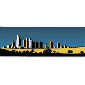 City Skyline PNG dxx PNG with transparent background