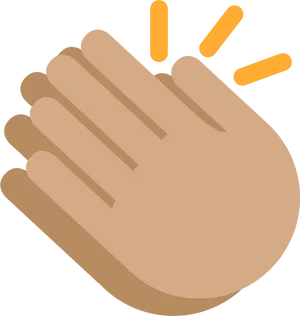 Clapping_ Hands_ Emoji PNG Image