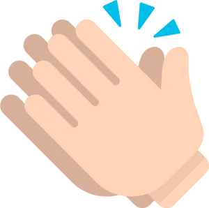 Clapping_ Hands_ Emoji_ Illustration.png PNG Image