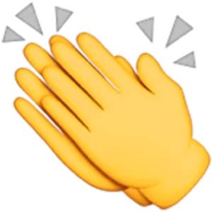 Clapping_ Hands_ Emoji.png PNG Image